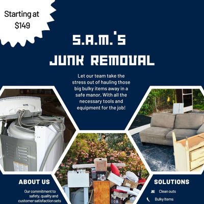 Avatar for S.A.M's Junk Removal
