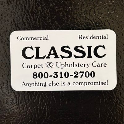 Avatar for Classic Carpet & Upholstery Care Inc