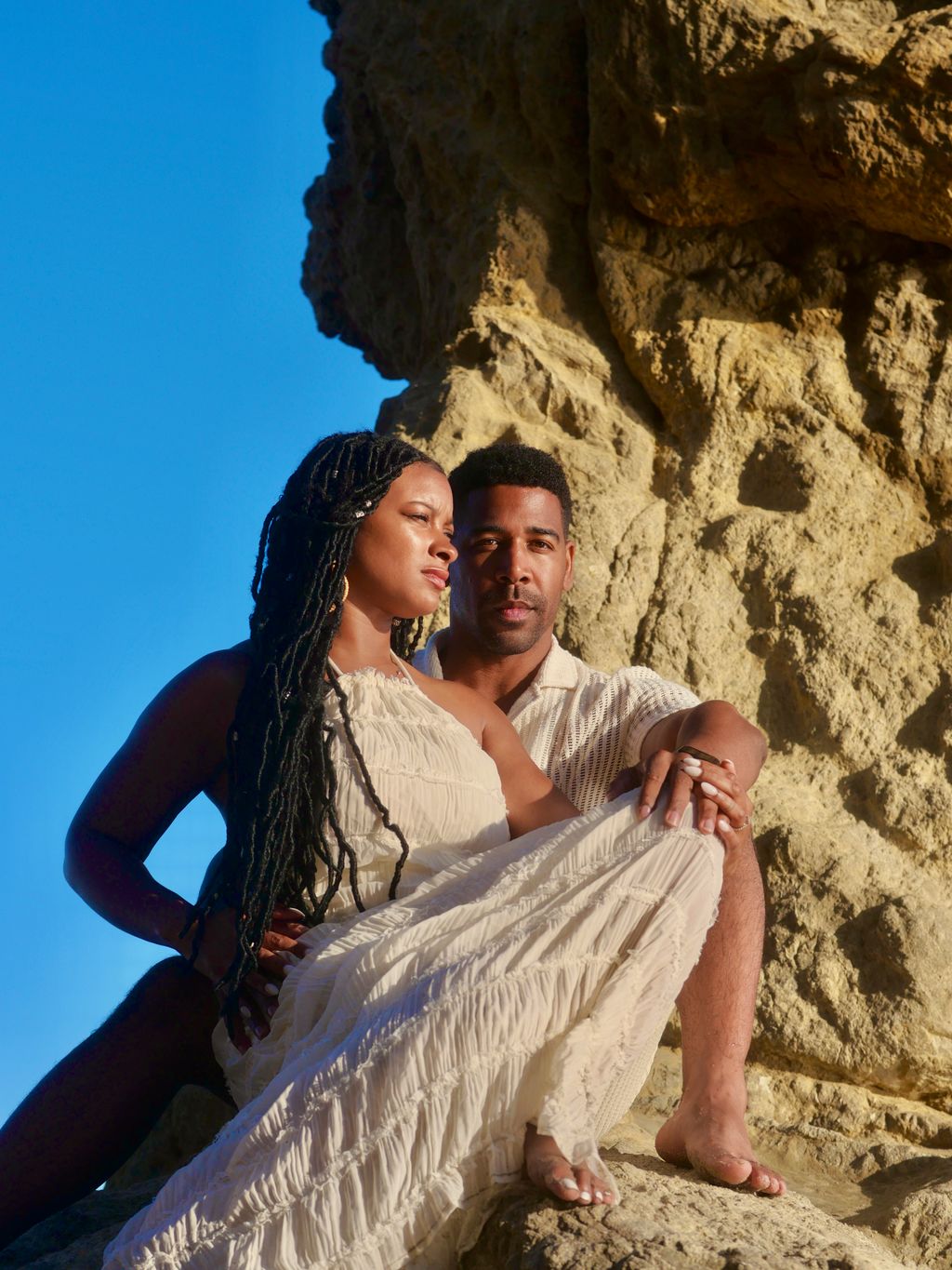 Beach engagement shoot 