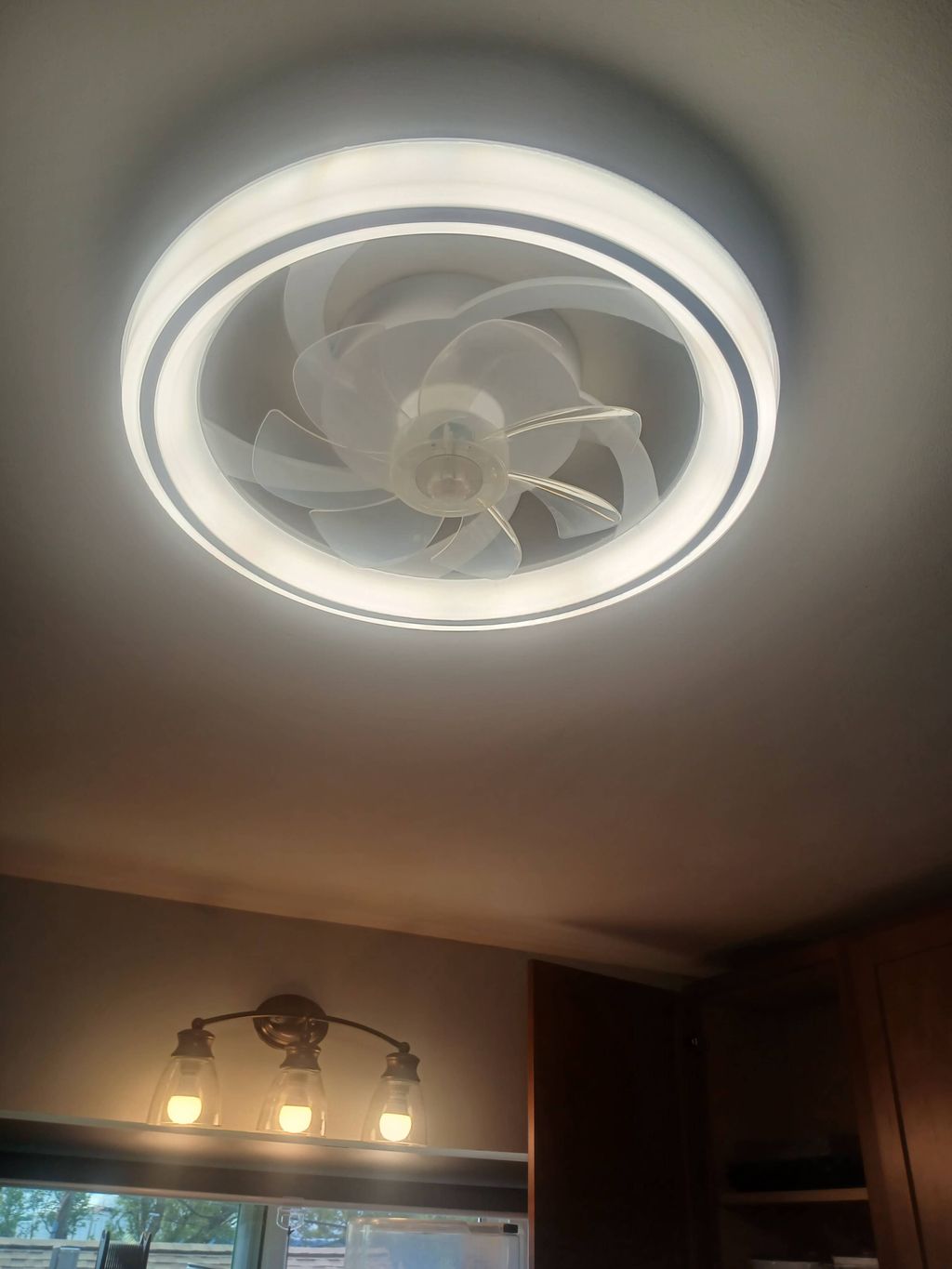 replacement ceiling fan (kitchen)