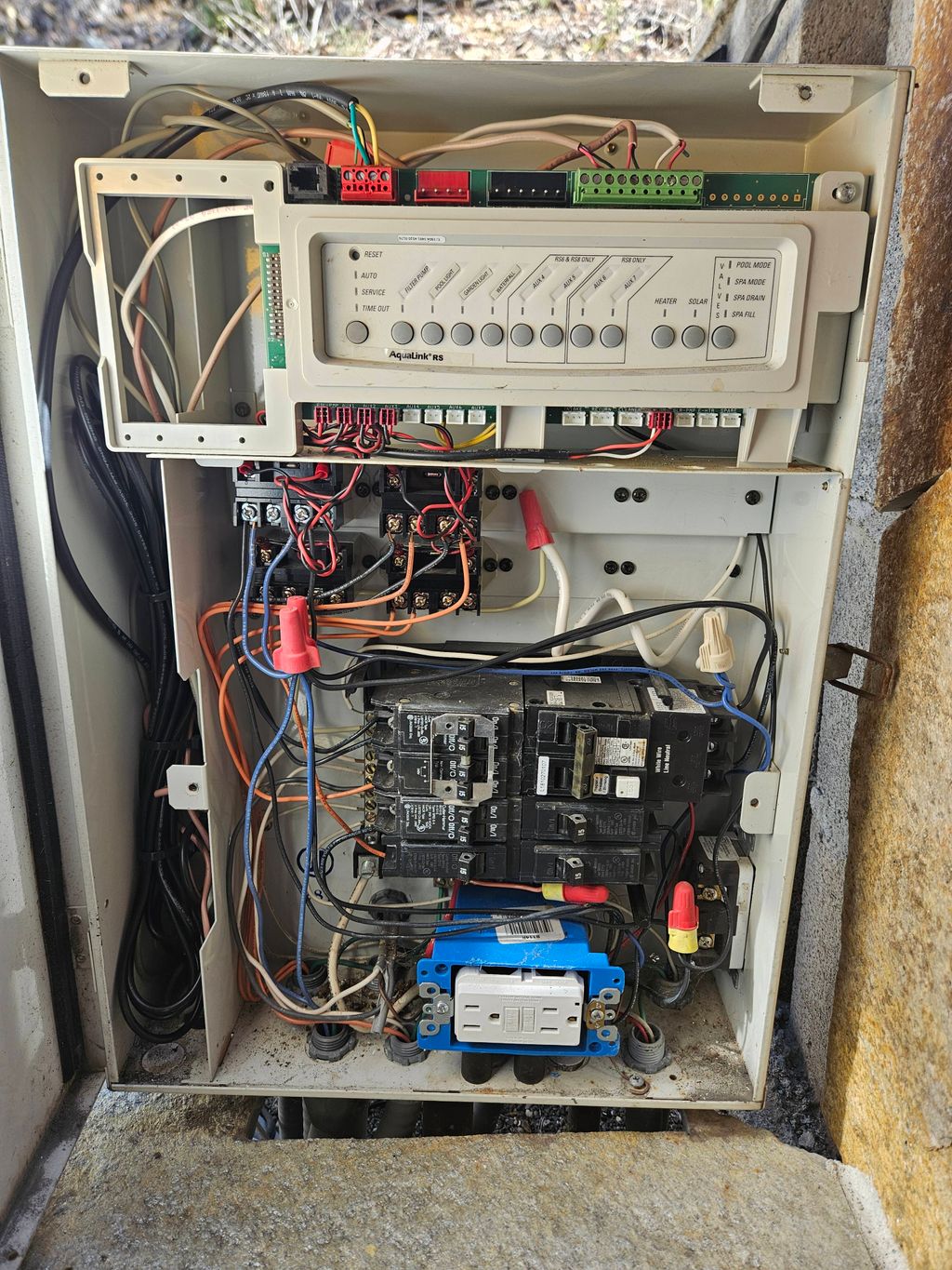 Old control system before