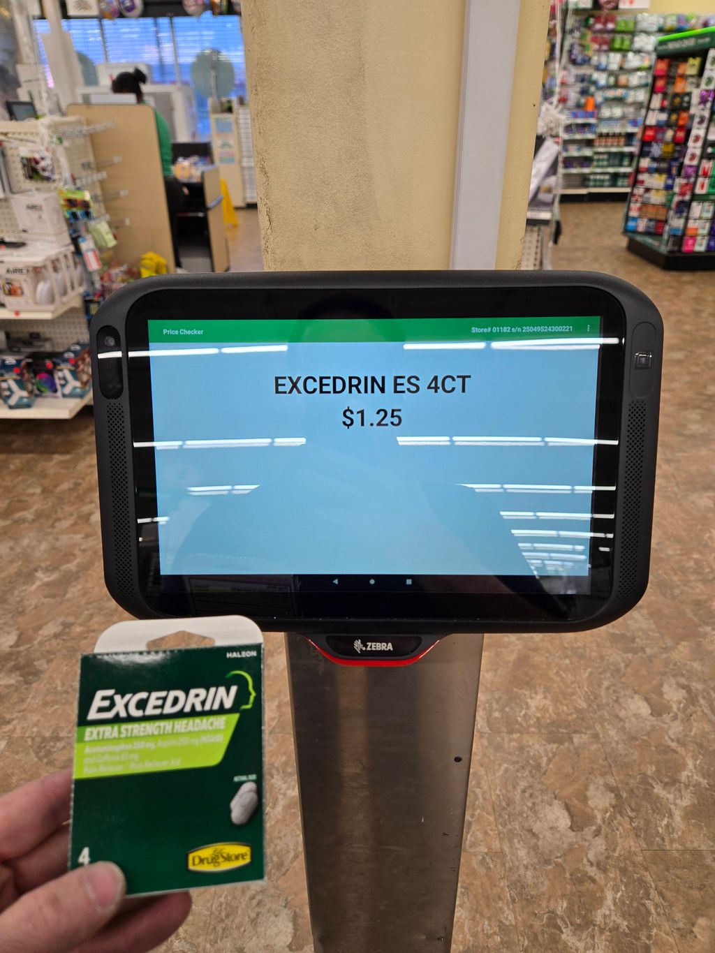 Price checkers installation for a value store