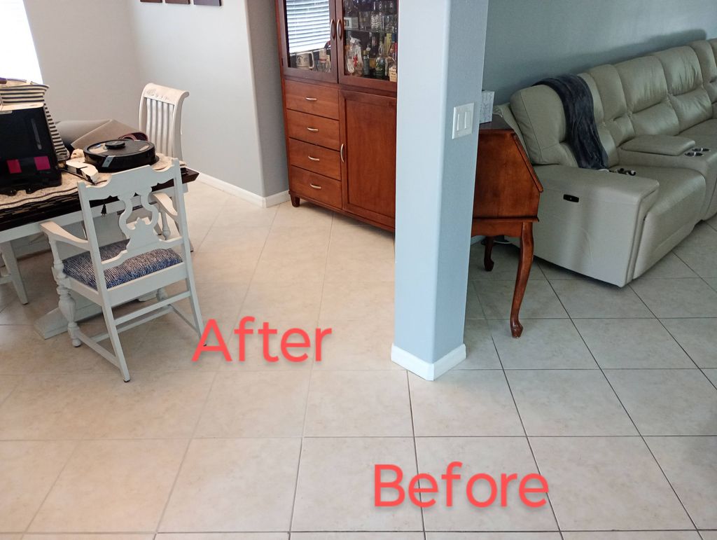 Grout Clean & Seal