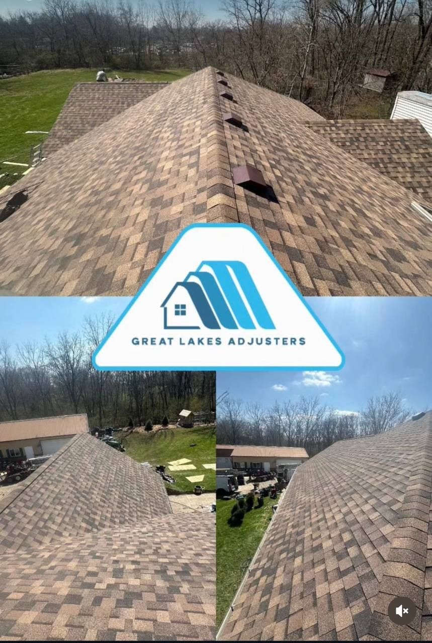 Free roof paid by insurance 