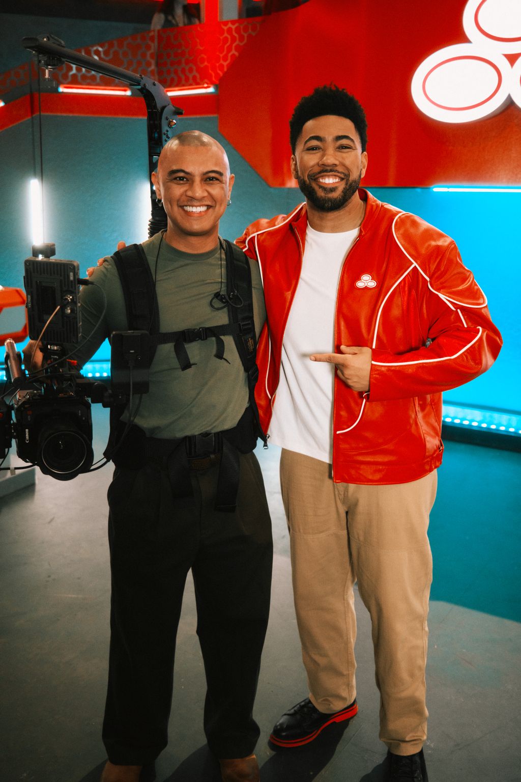 On the set of Gamerhood. With the Easyrig