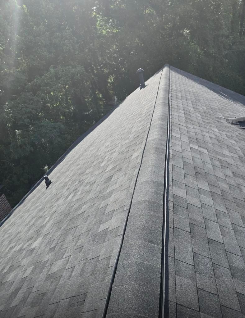 Reroof project in Decatur, GA