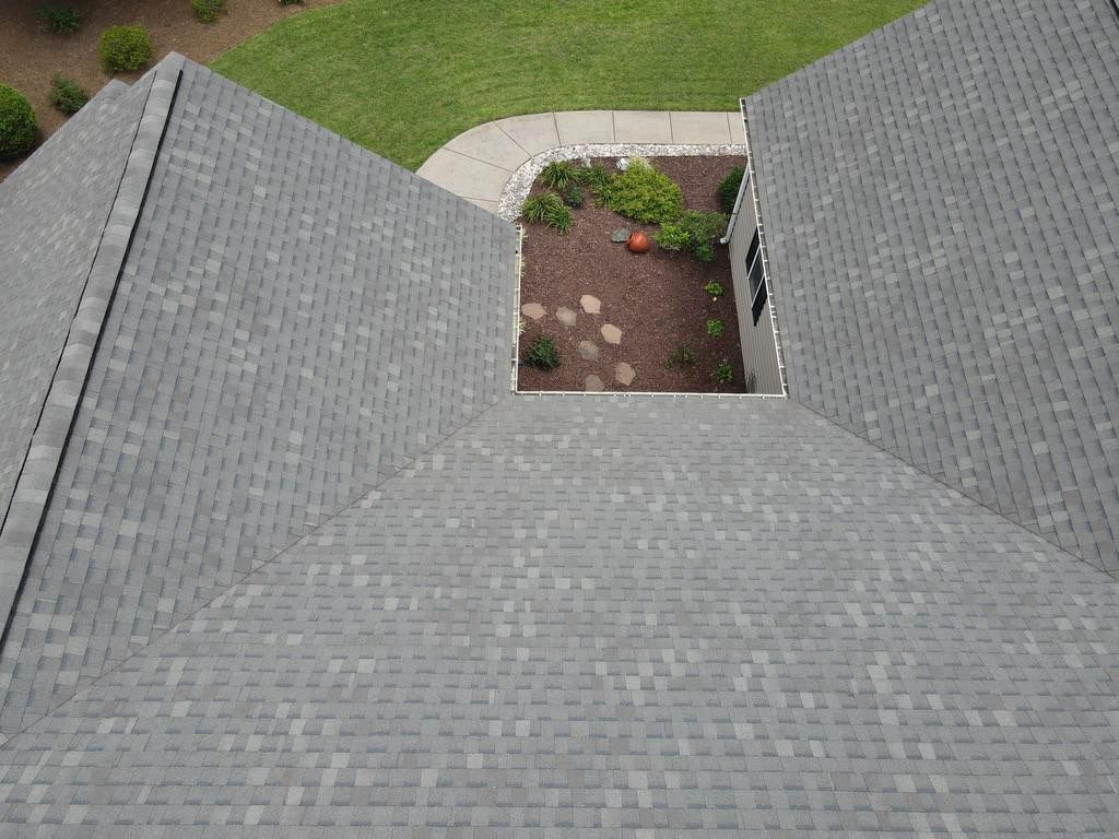 Full roof replacement from storm damage through in