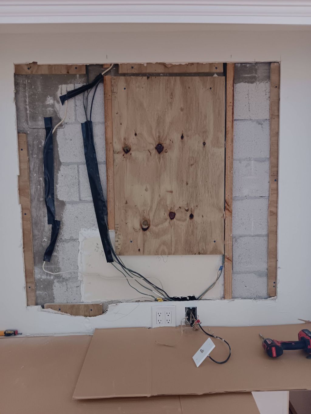 media room repairs 