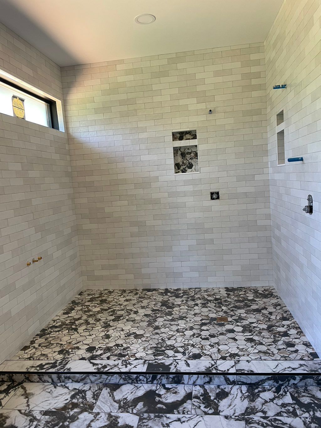 Tile installation 