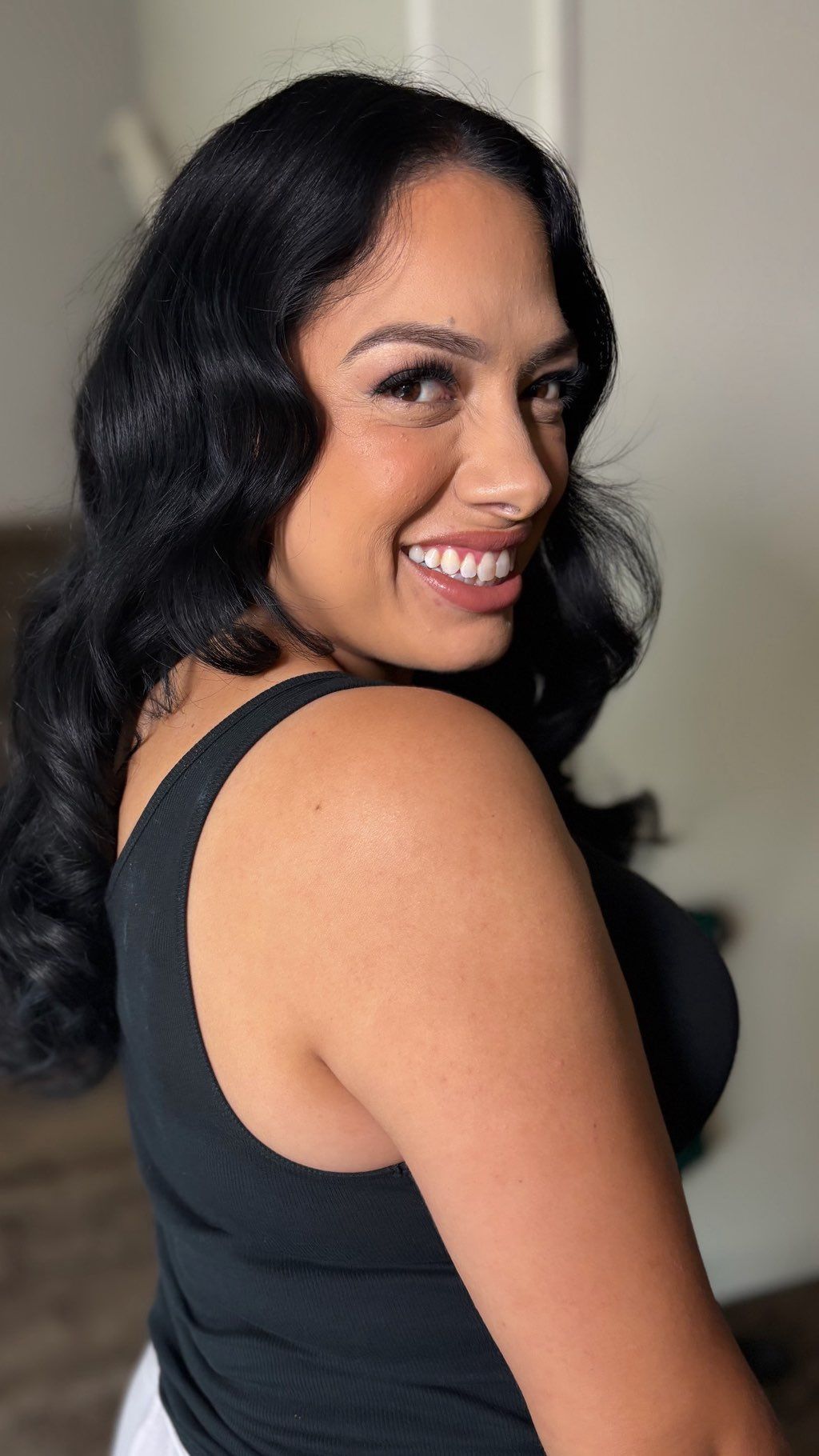 Hair and makeup by me for a birthday party 