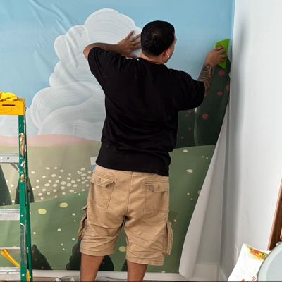 Avatar for Aguilar’s wallpaper hanging