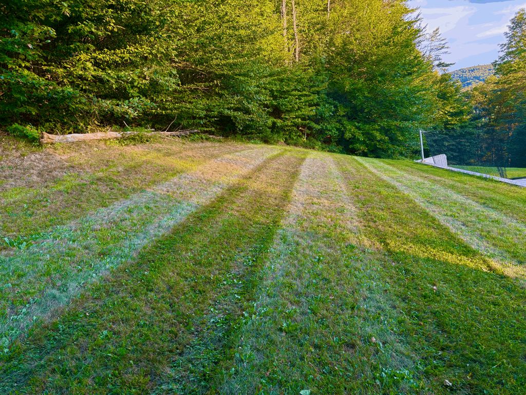 mowing