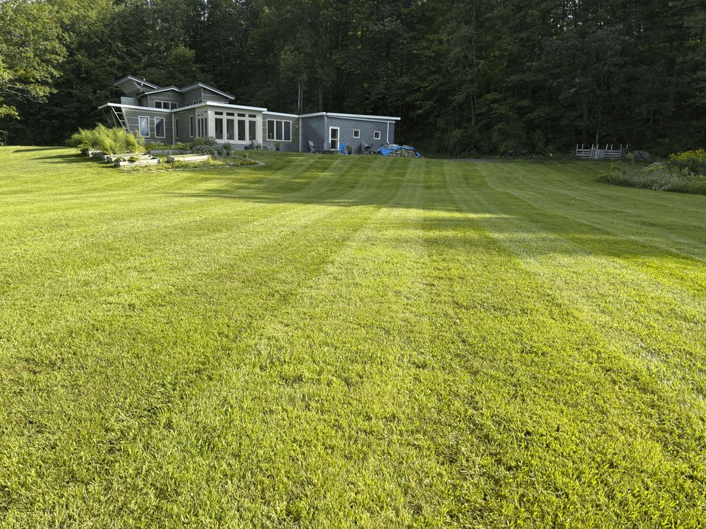 mowing