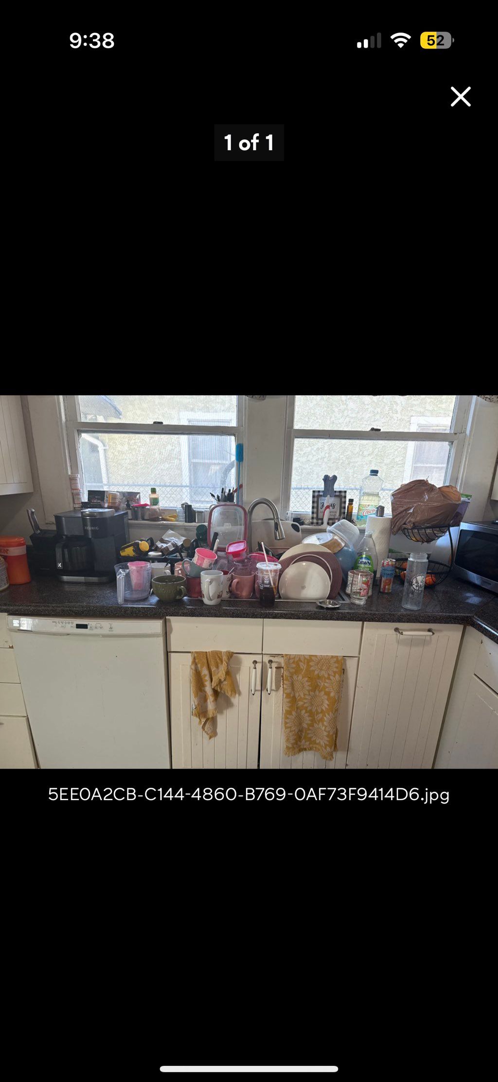 Kitchen Clean - Before