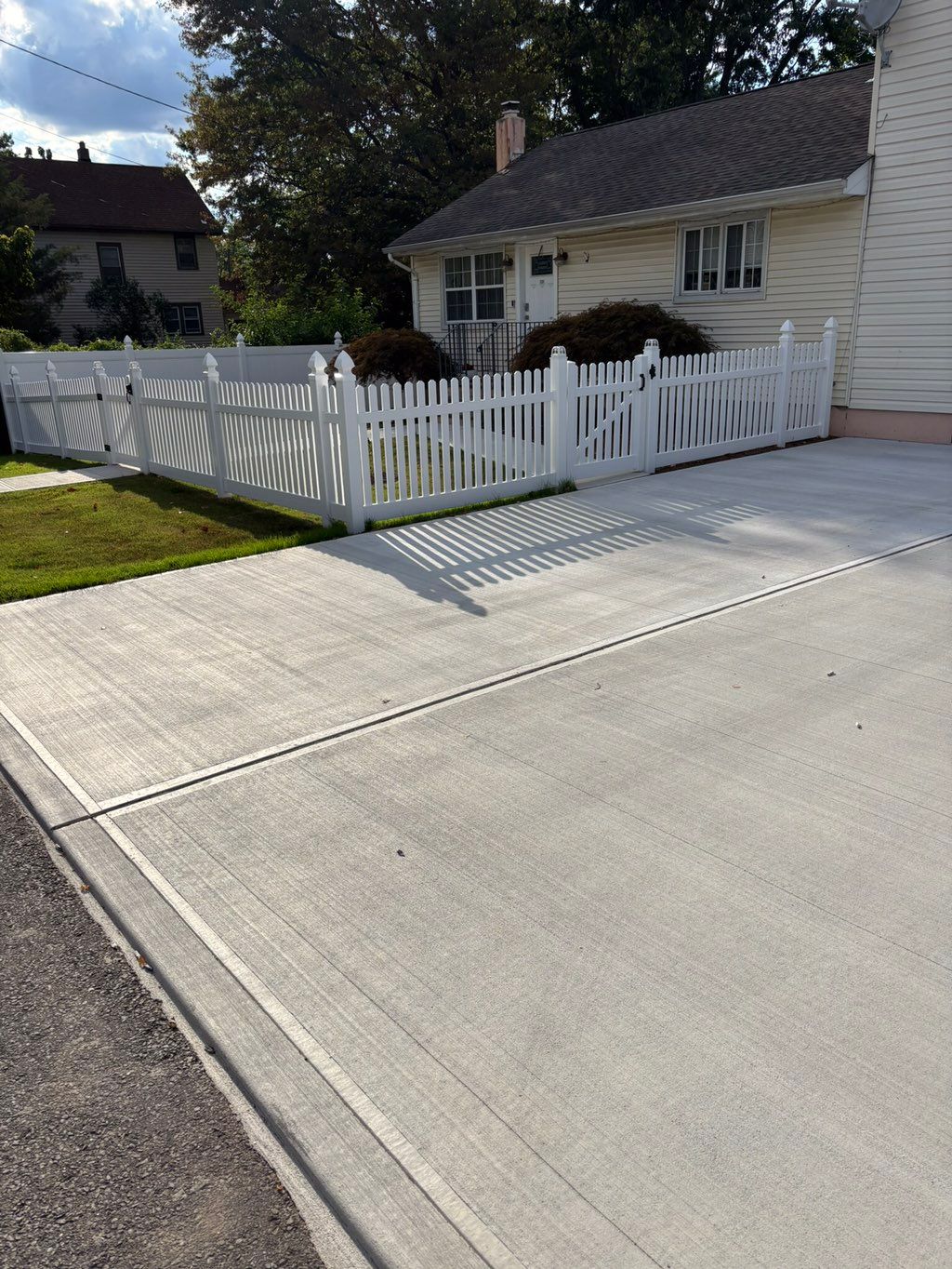 Concrete driveway replacement
