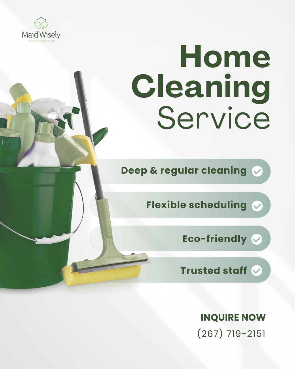 Maid Wisely got it all for you! 