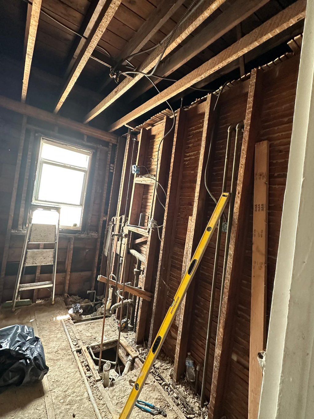 Before: bathroom remodel
