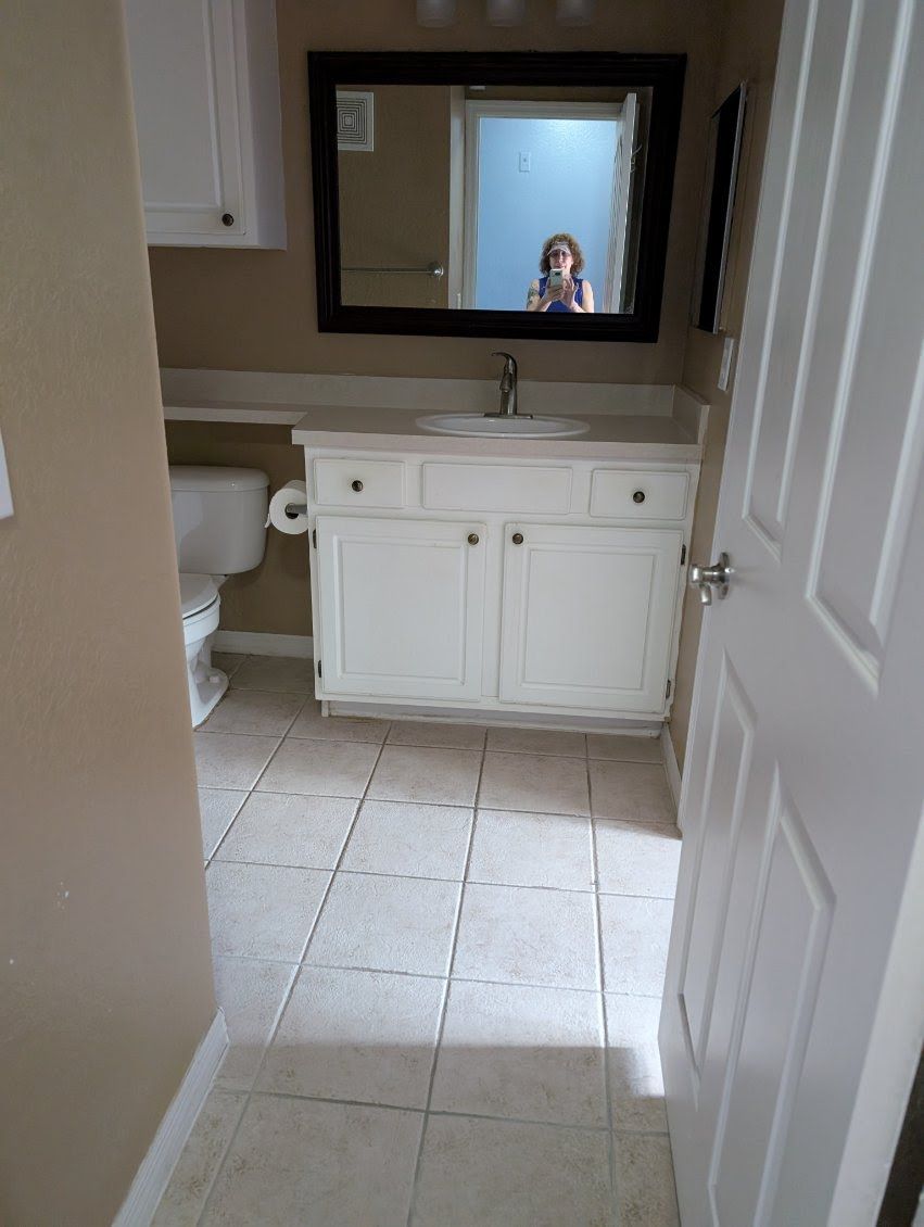 Bathroom deep clean complete in Clearwater! Every 