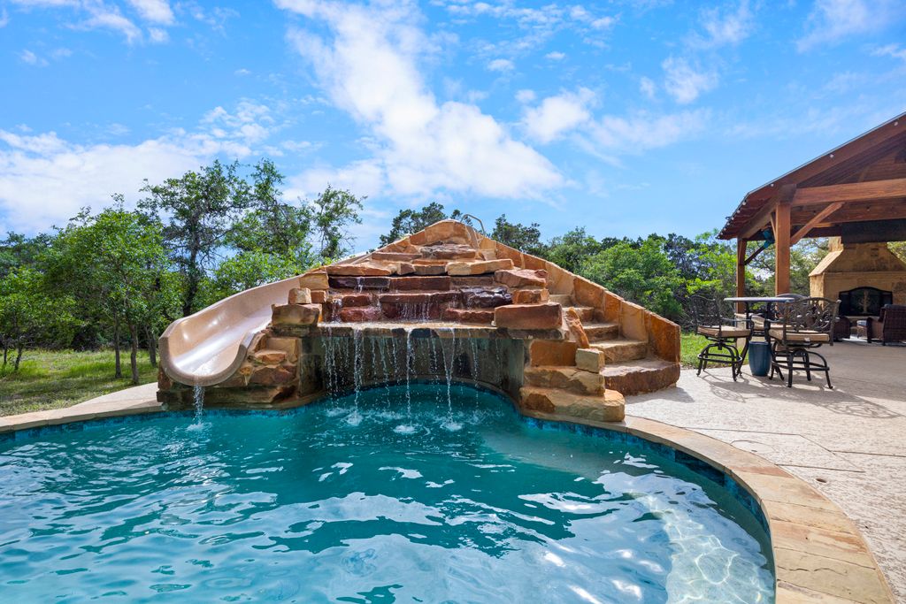 Grotto With Slide