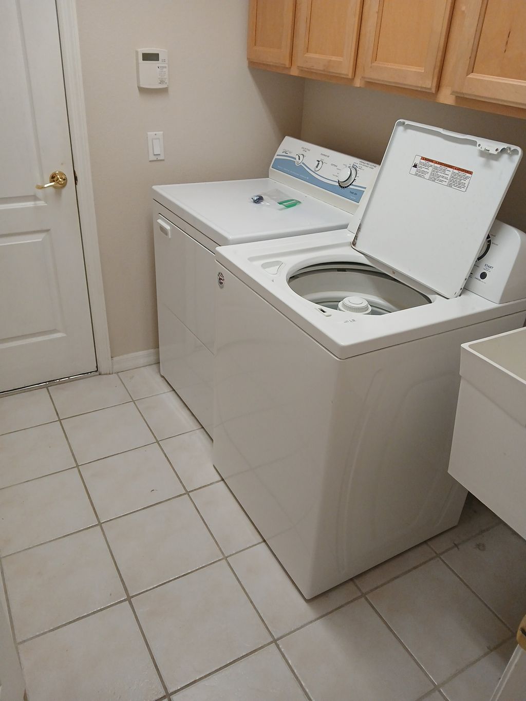 A clean laundry room means a smoother routine. Ser