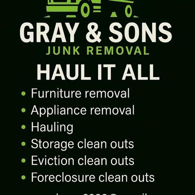 Avatar for Gray and Sons Junk Removal