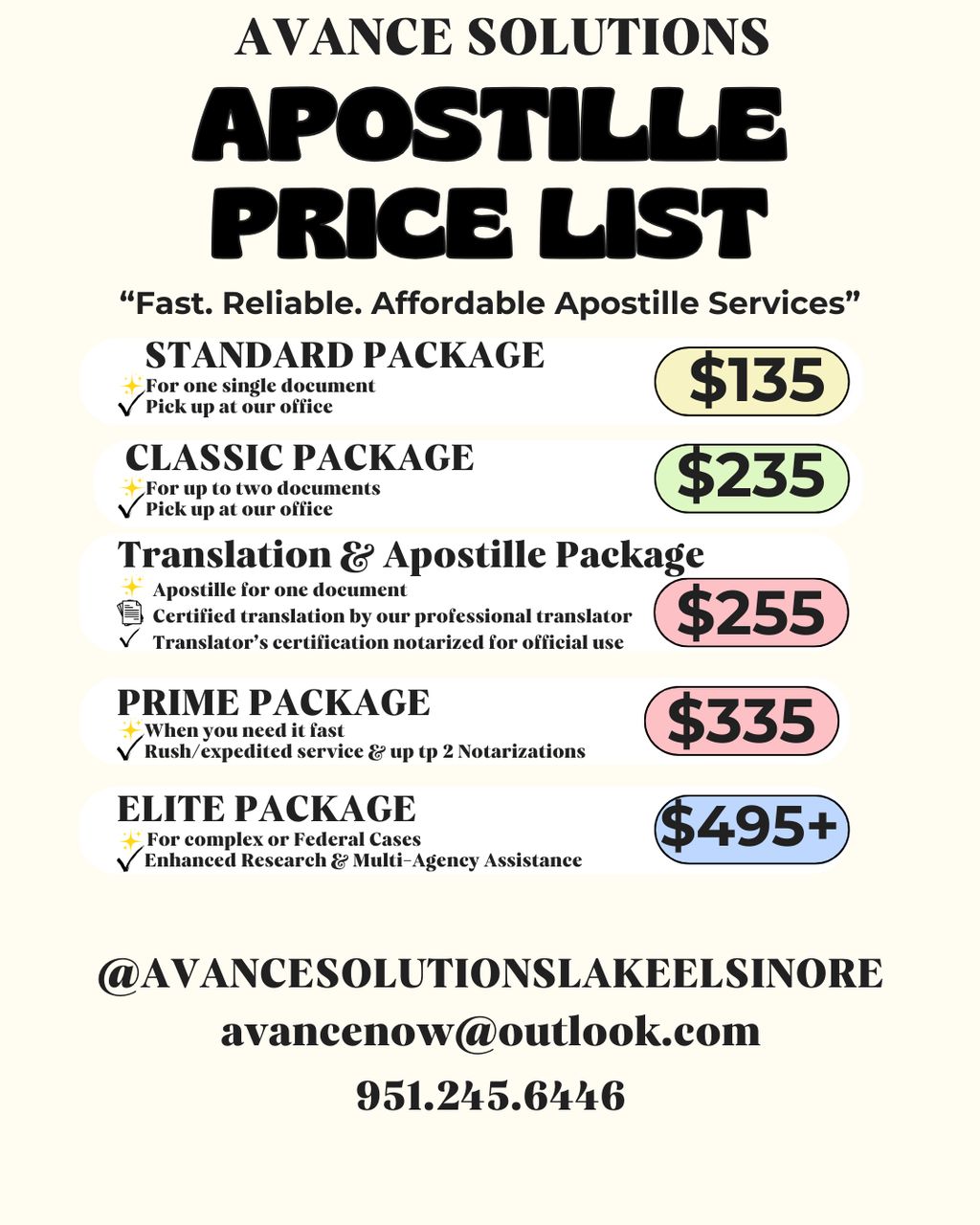 Apostille Services