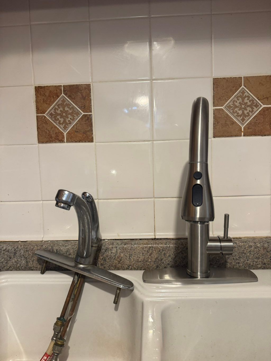 1. Faucet replacement 