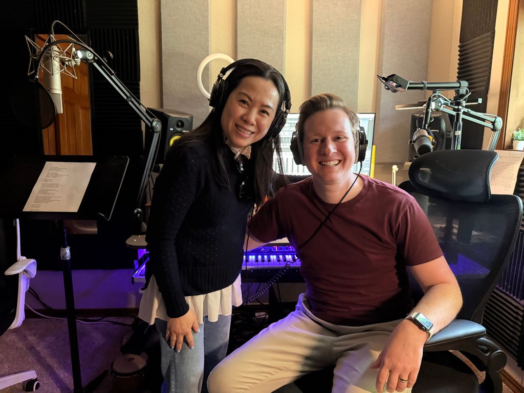 Recording client who flew up from NorCal