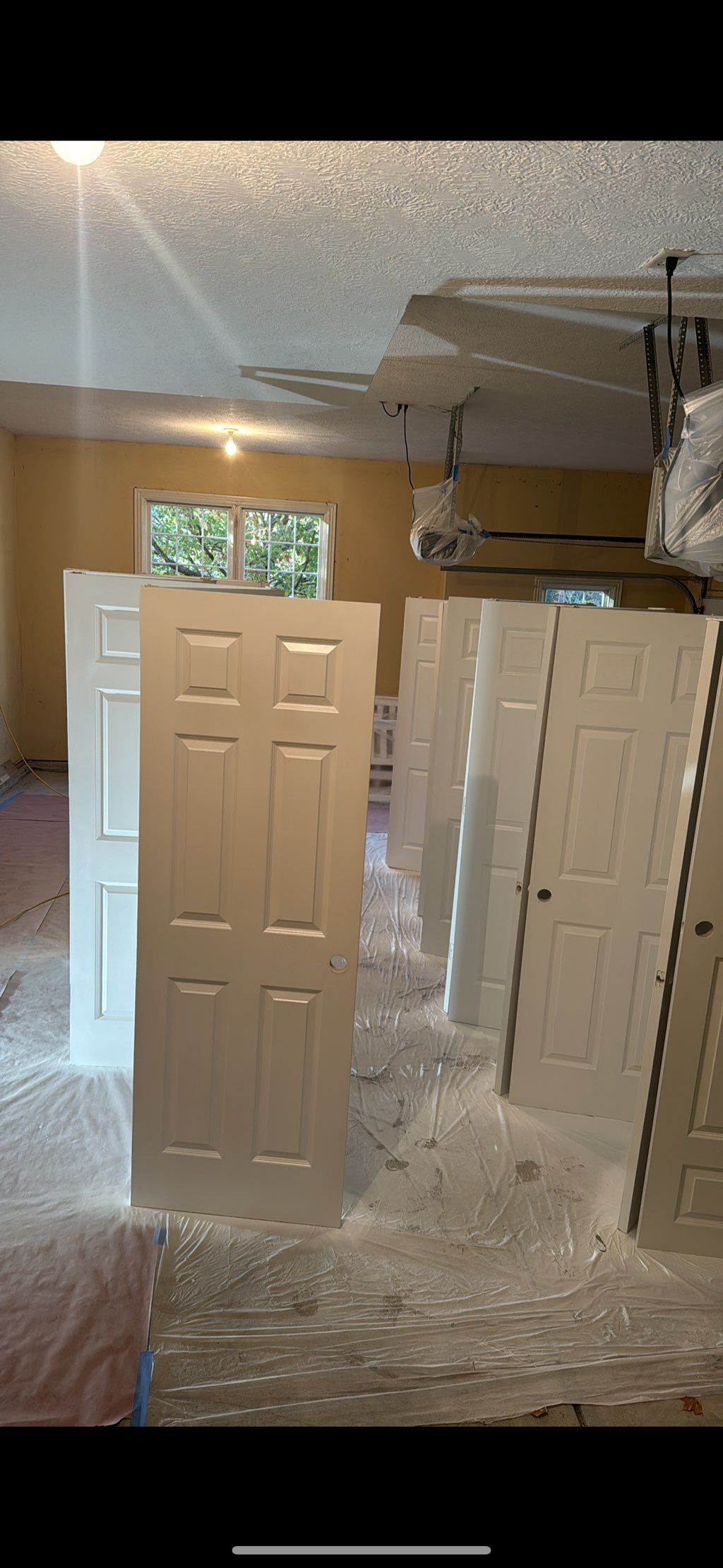 painting on doors