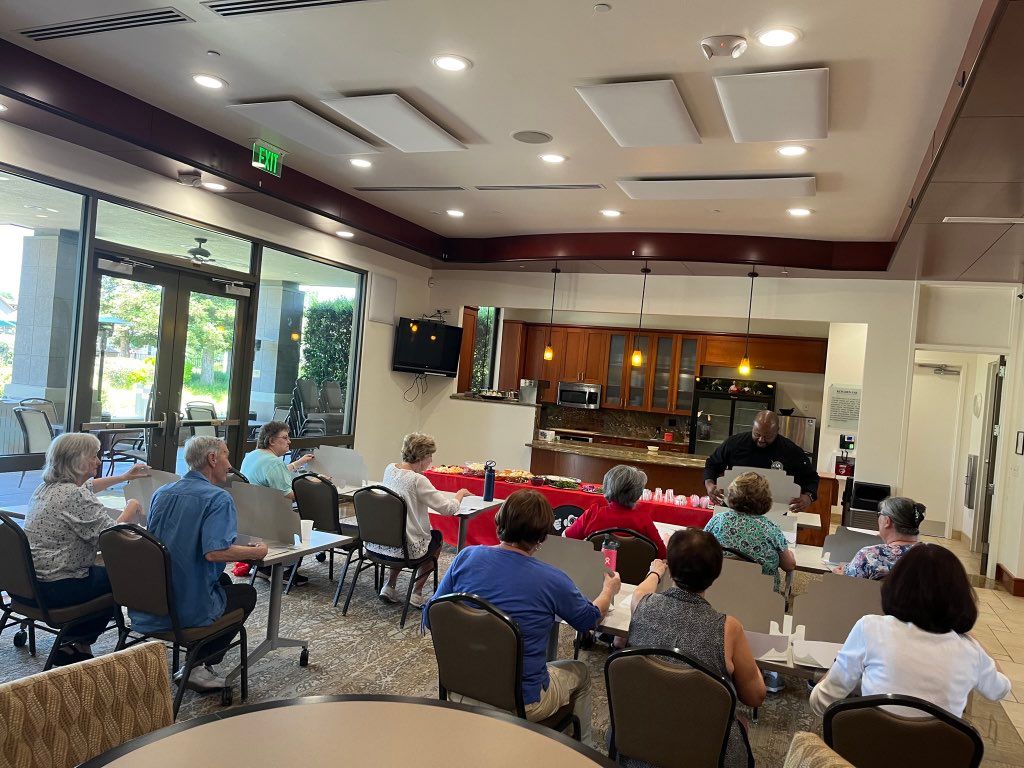 Event: Charcuterie box class
Location: Senior livi
