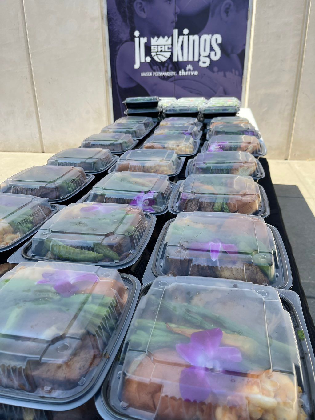 Event: Grab & Go lunch for Kings players. 
Locatio