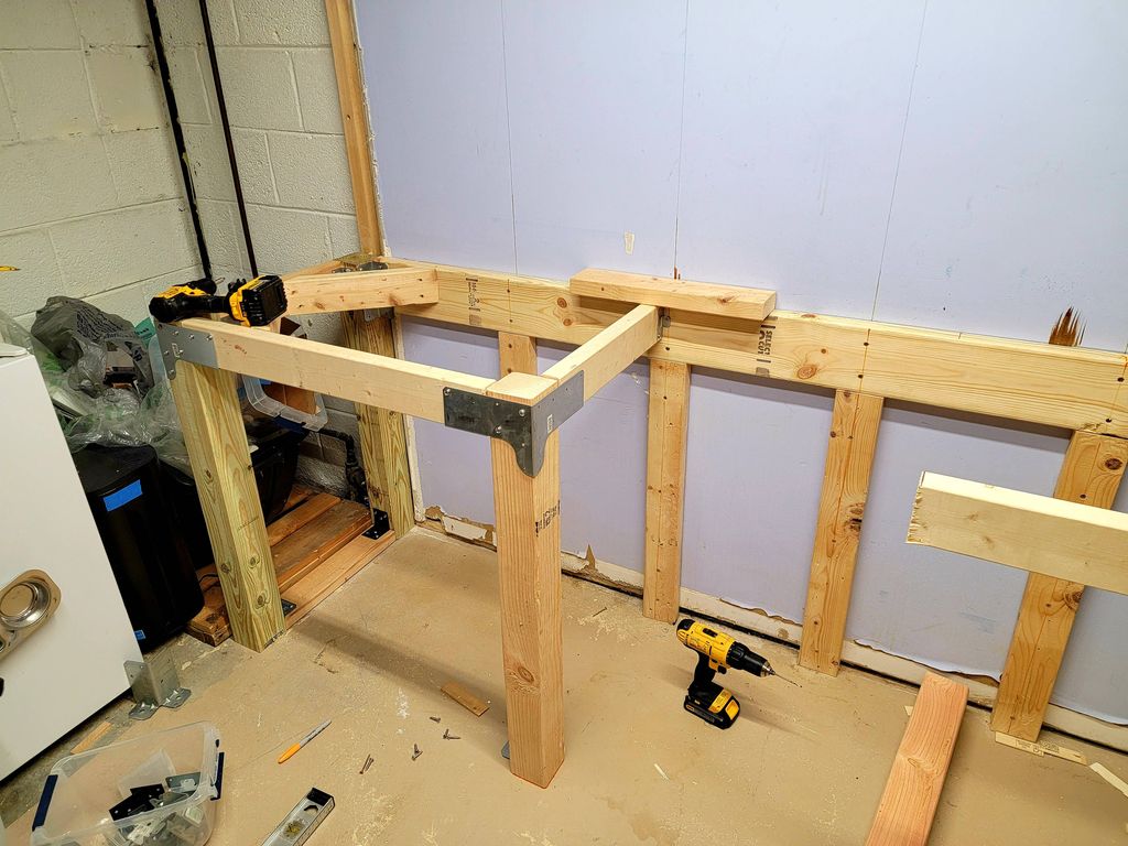 bench top build out 