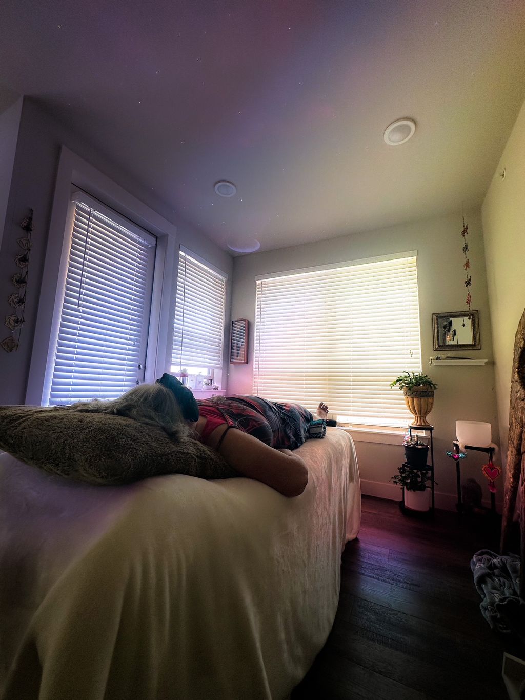 Reiki Session with Client
