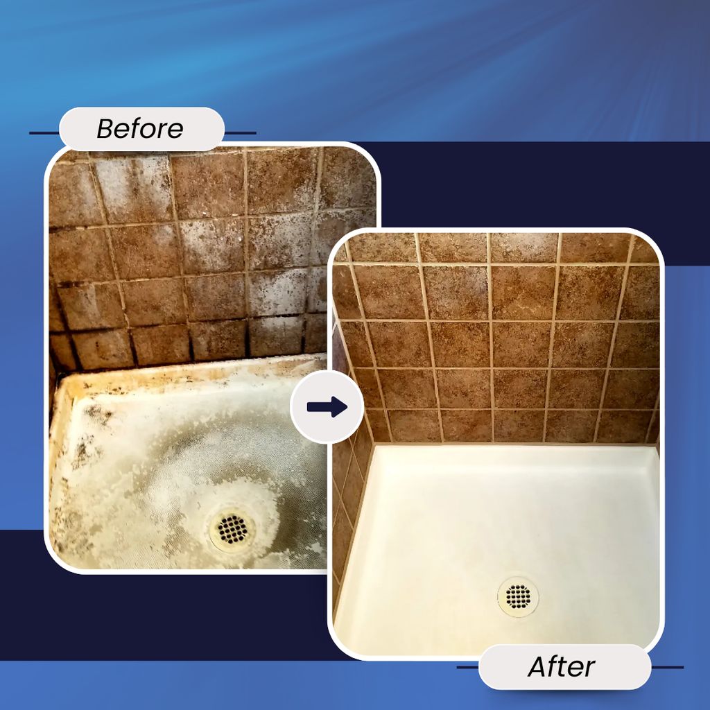 Built-up grime erased, leaving a fresh and invitin