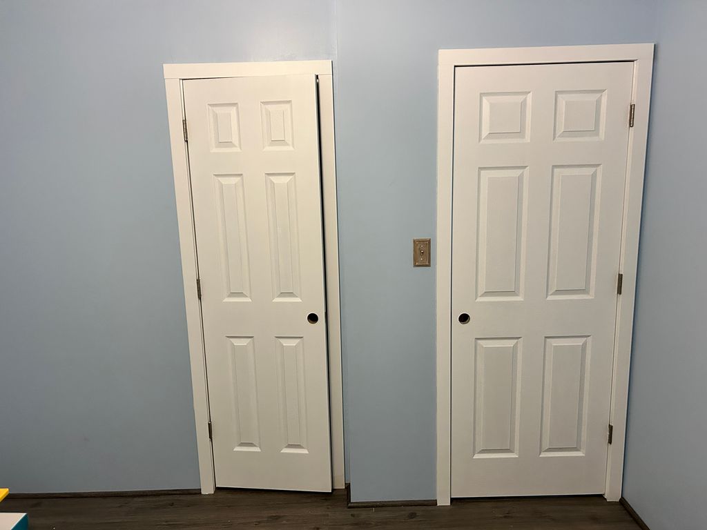 Room Renovation: After (waiting for door paint to 