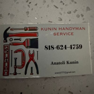 Avatar for Anatoli Kunin Handyman