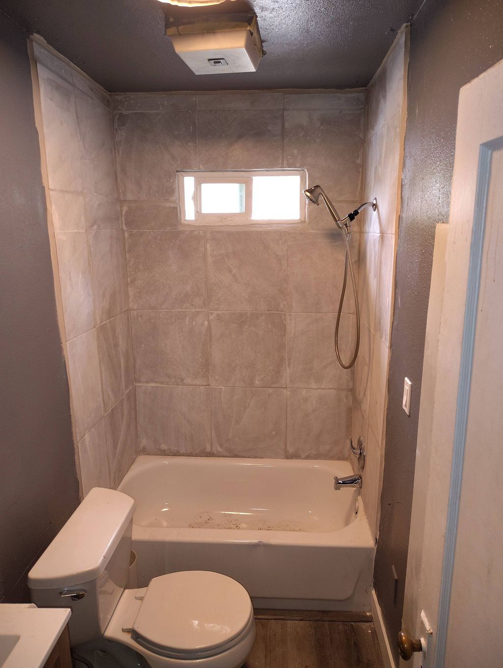 small bathroom remodel after picture