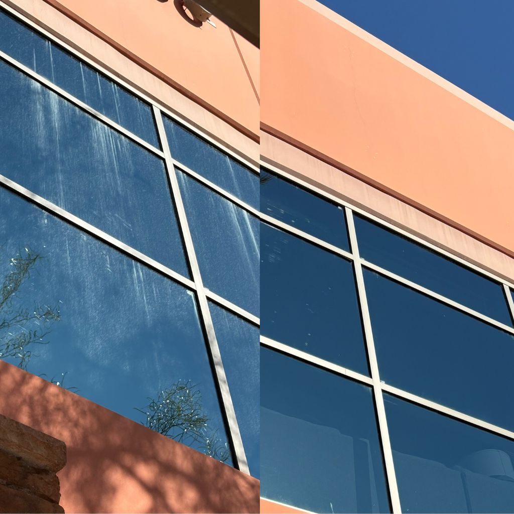 Before & After on Commercial Windows