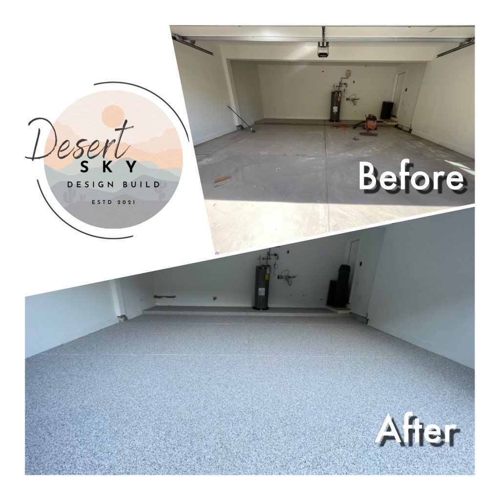 Provided new epoxy floors. 