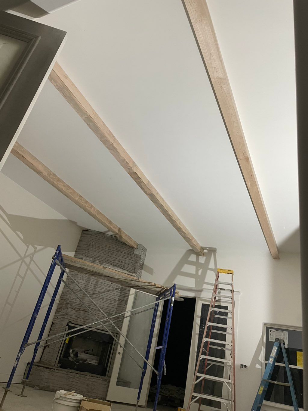 Faux ceiling beams