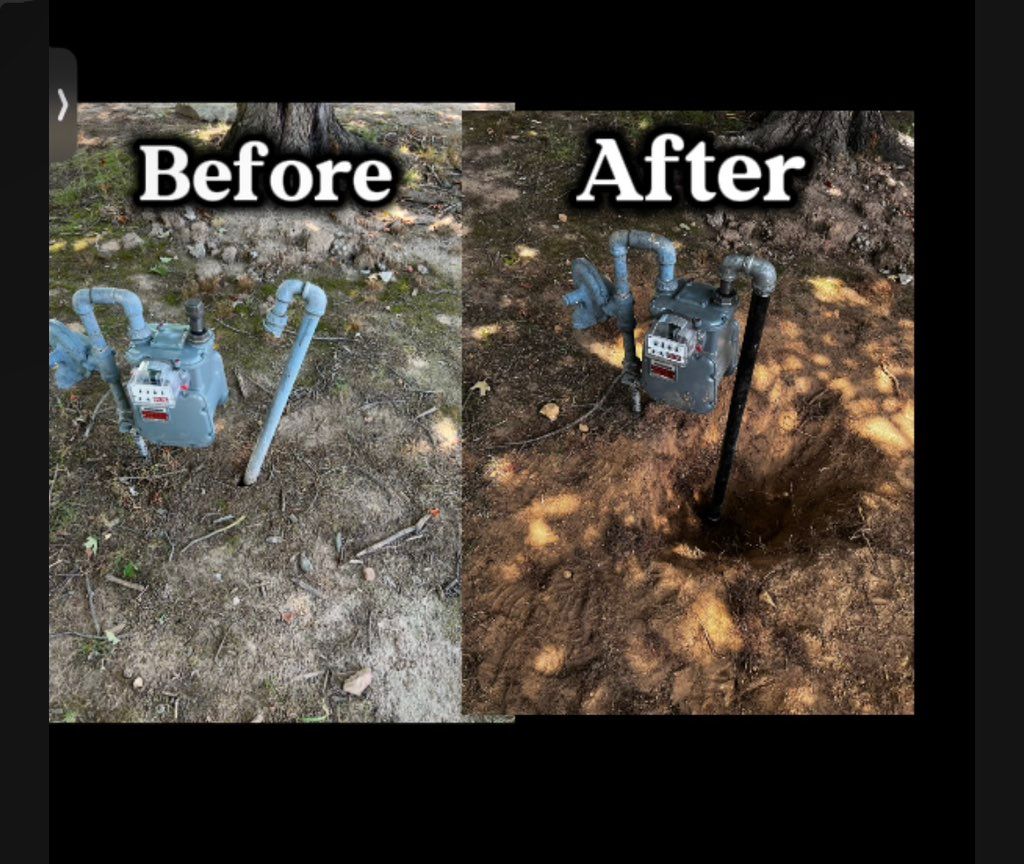 Gas meter re-Insalled