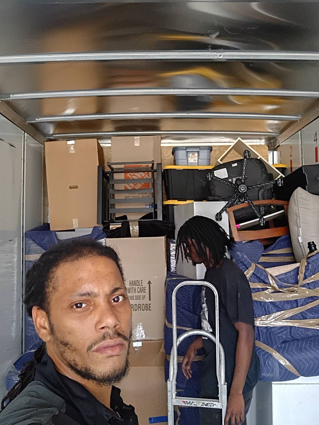unloading 