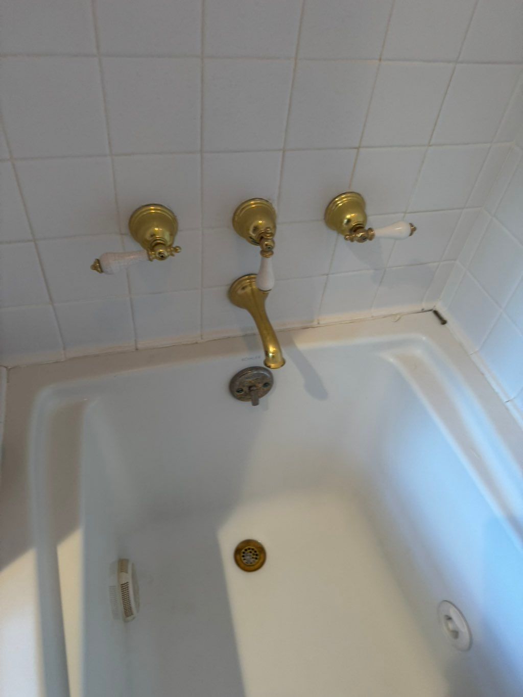 Before Picture : Replaced of 3 handle shower value