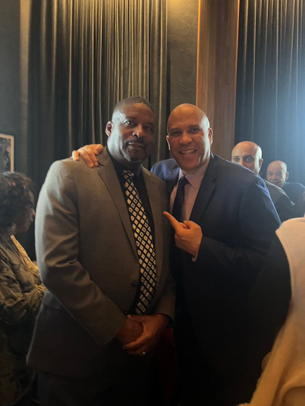 A visit from the Senator from New Jersey Cory Book