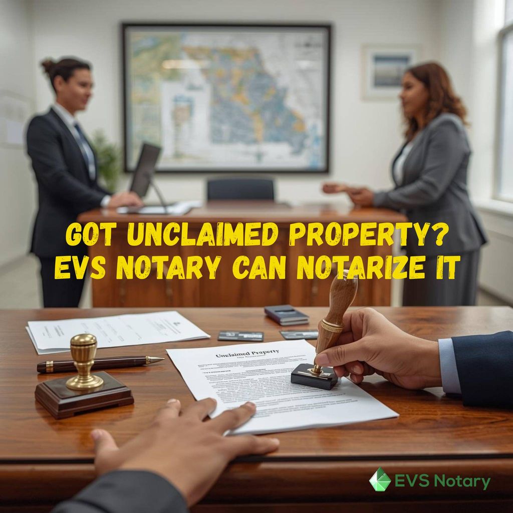 Do You Need Your Unclaimed Property Form Notarized