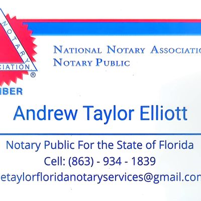 Avatar for Andrew Elliott Central Florida Mobile Notary