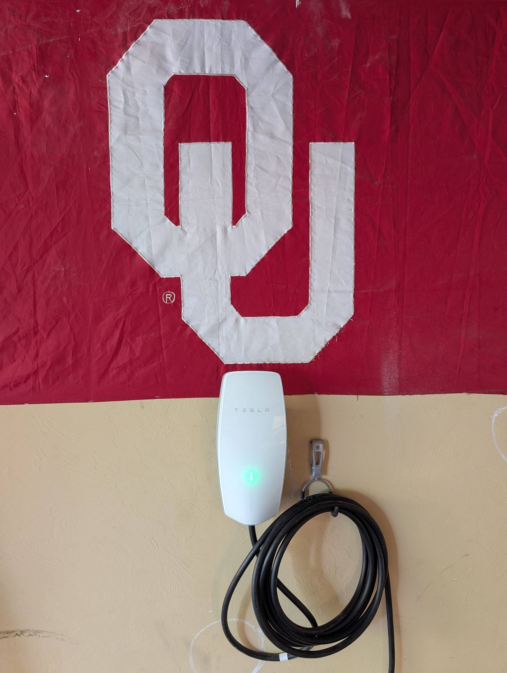 240Volt Tesla EV Charger install, Edmond, OK