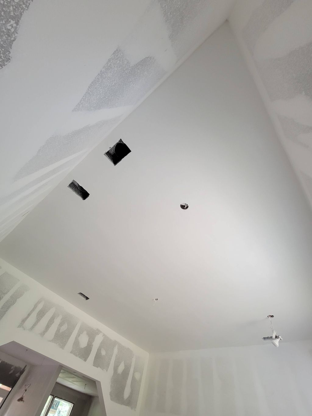 living room ceiling completed 