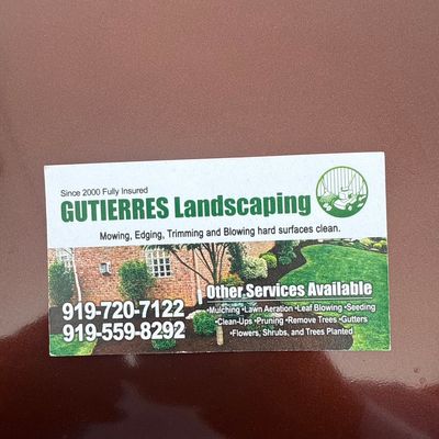 Avatar for Gutierres landscaping