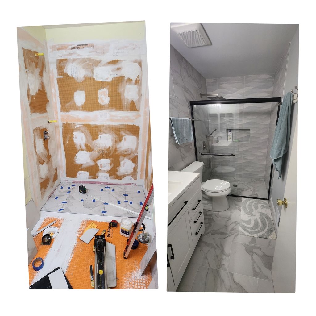 beatiful bathroom Vienna virginia